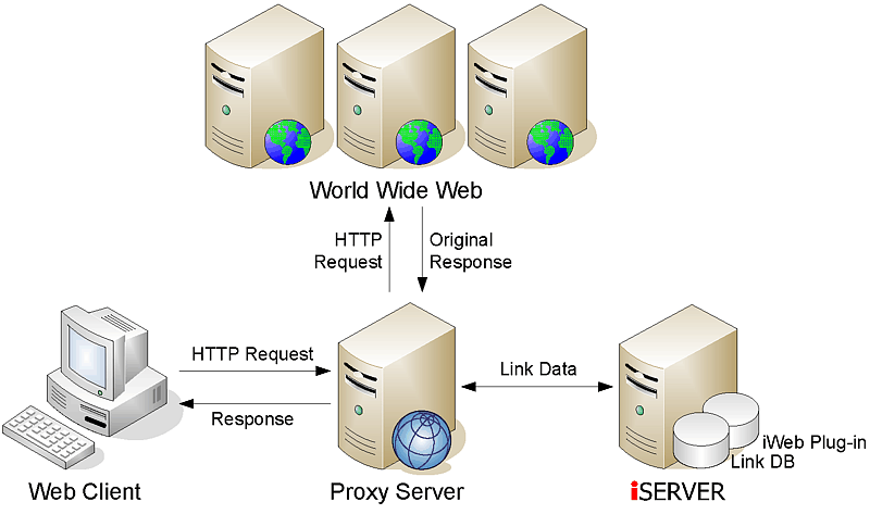 Proxy server approach